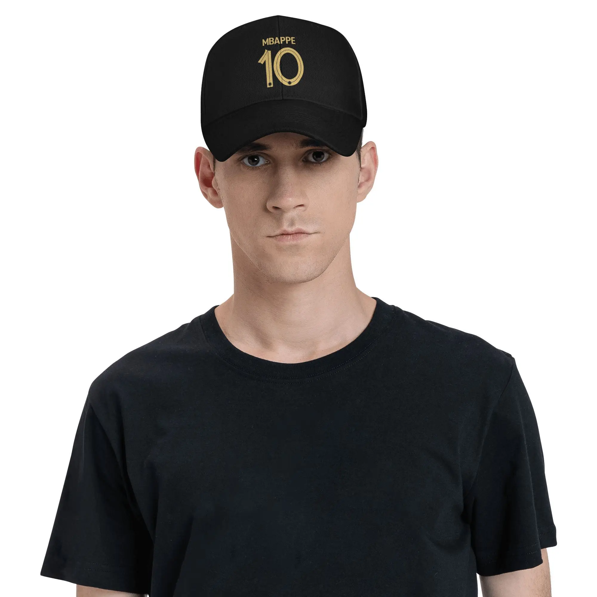 Personalized Mbappes 10 Football Baseball Cap Outdoor Women Men's Adjustable French KM Soccer Dad Hat Autumn