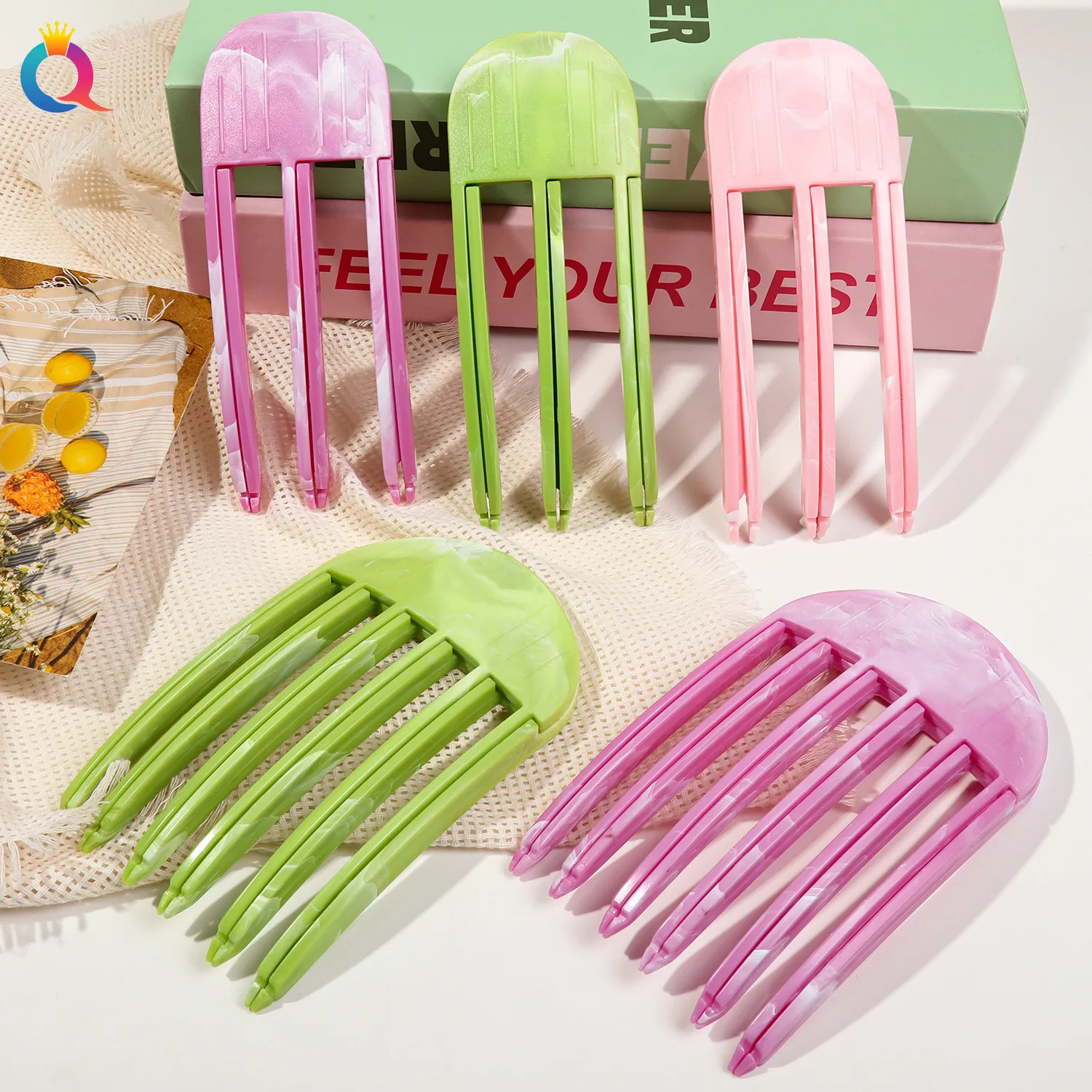 Fluffy Hairpin Curling Bangs Clips Hair Roots Volumizing Hair Clips Women Curling Fixed Shape Clips Fashion Volume Hair Roller