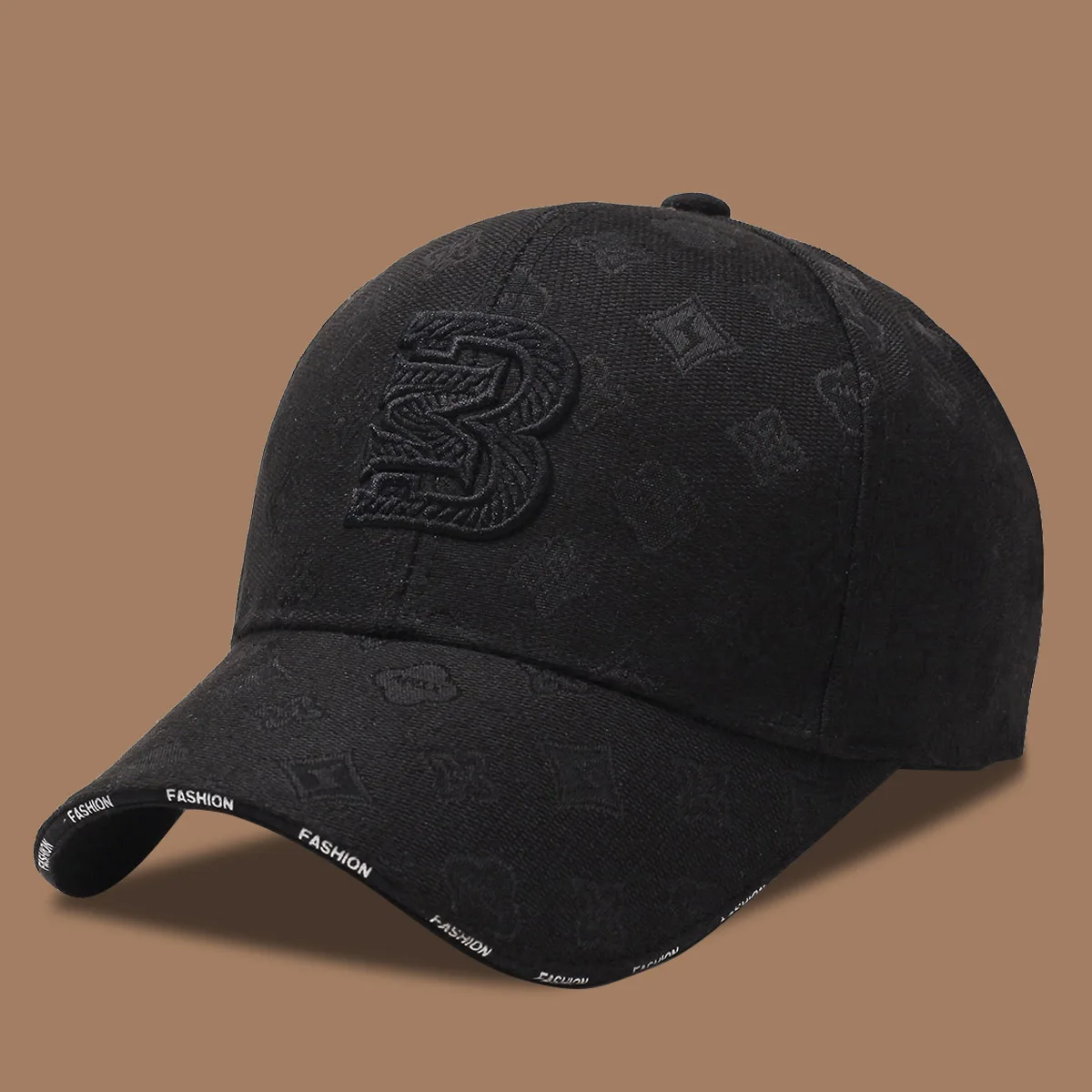 Baseball caps suitable for men and women, fashion sports caps, fashion embroidery, abstract logo, lightweight and portable design