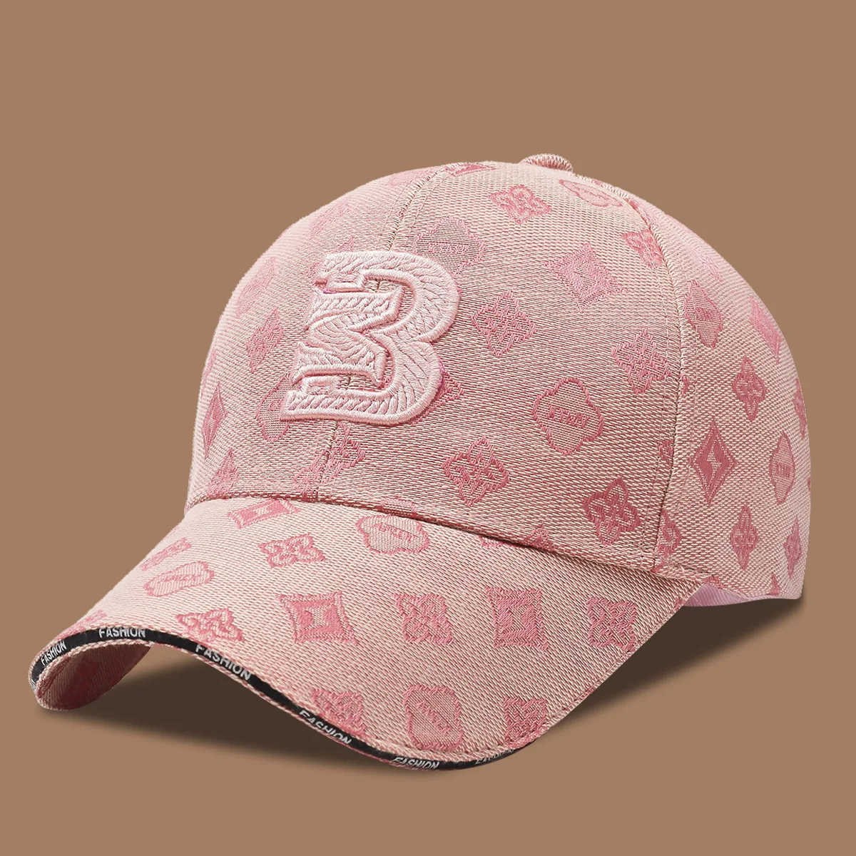 Baseball caps suitable for men and women, fashion sports caps, fashion embroidery, abstract logo, lightweight and portable design