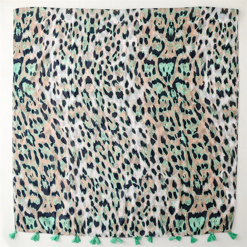 Luxury New Fashion Spot Print Ladies Women Scarf Female Cotton Linen Shawl Tassel Four Seasons Muslim Hijab Wrap Ventilate
