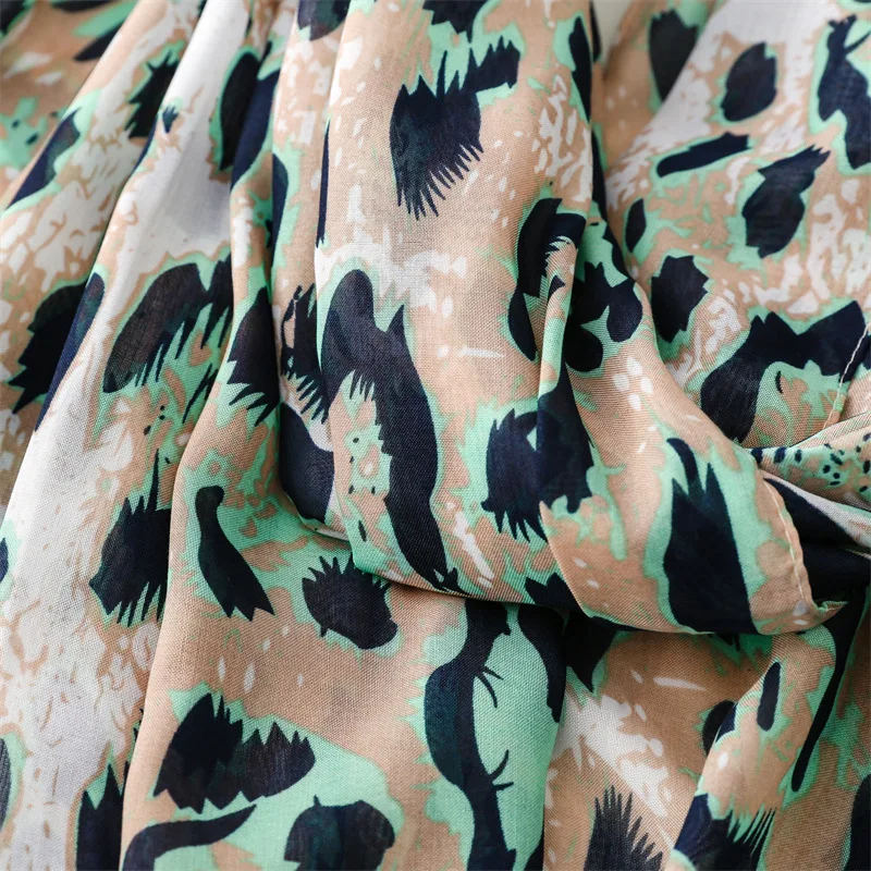 Luxury New Fashion Spot Print Ladies Women Scarf Female Cotton Linen Shawl Tassel Four Seasons Muslim Hijab Wrap Ventilate