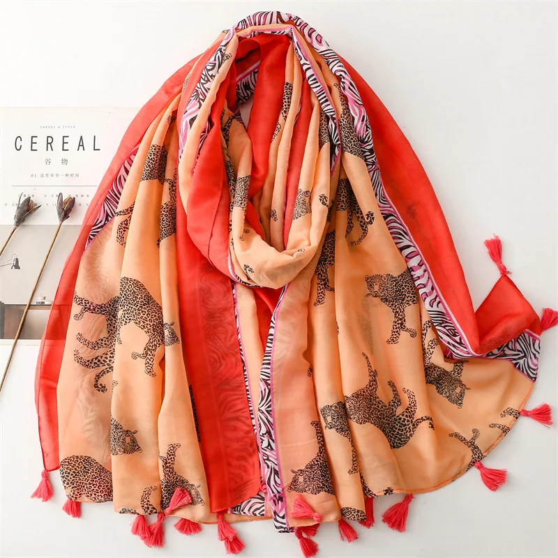 Luxury New Fashion Spot Print Ladies Women Scarf Female Cotton Linen Shawl Tassel Four Seasons Muslim Hijab Wrap Ventilate
