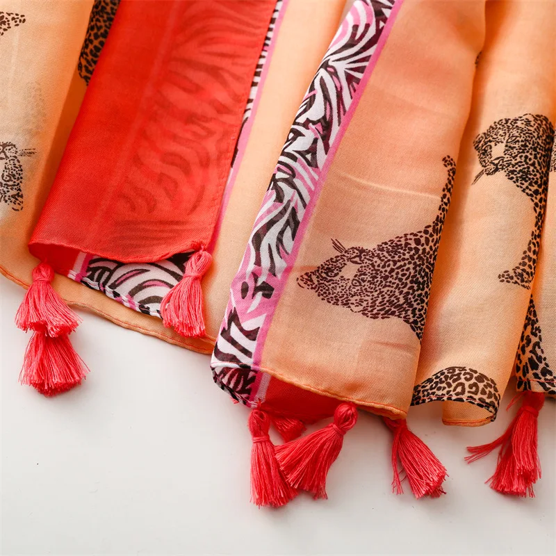 Luxury New Fashion Spot Print Ladies Women Scarf Female Cotton Linen Shawl Tassel Four Seasons Muslim Hijab Wrap Ventilate