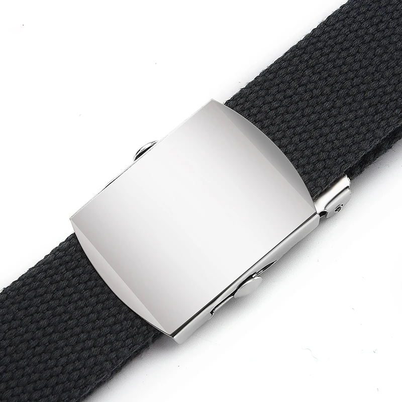 1Pcs New Fashion Unisex Tactical Waist Belt Jeans Male Casual Men Women Belt Canvas 3.0cm Webbing Waistband Ceinture Femme Belts