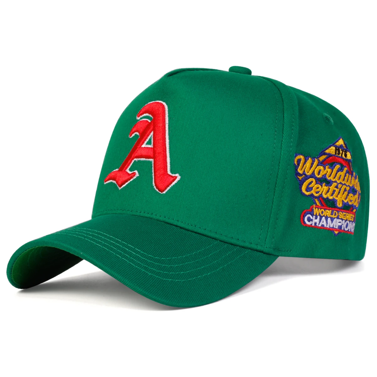 Unisex Gothic letter A Embroidery Side Worldwide Baseball Caps Spring Autumn Outdoor Adjustable Casual Hats Sunscreen Hat