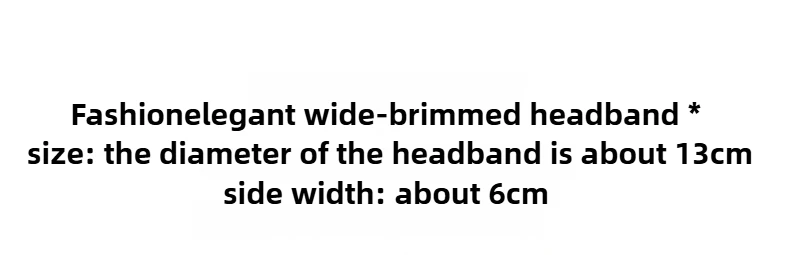 Spring/Summer Black Mesh Headband for Women Extra Wide Hairband Cross Design Elegant and Fashionable Hair Bands Shining Plaid