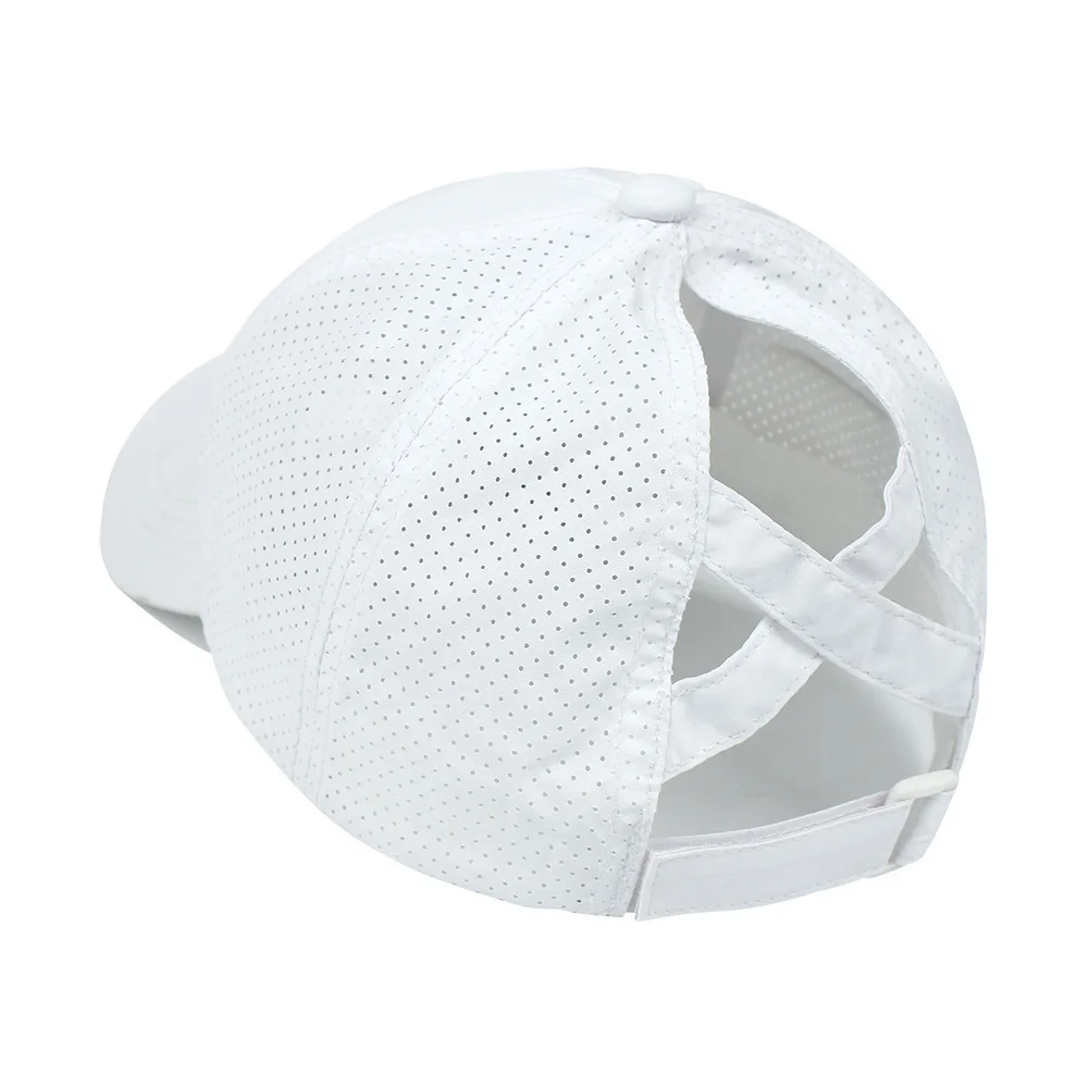 Quick-dry Women Baseball Cap Summer Sports Teenager Girls Ponytail Hat Fashion Woman Sun Hats for Outdoor Travel