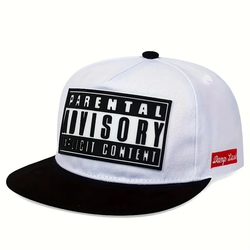 Tide Brand Flat Edge Baseball Cap Couple ADV Hat Korean Version Trend Offset Printing Street Hat Sun Protection Letter Hat