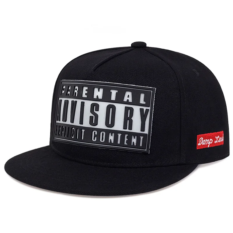 Tide Brand Flat Edge Baseball Cap Couple ADV Hat Korean Version Trend Offset Printing Street Hat Sun Protection Letter Hat