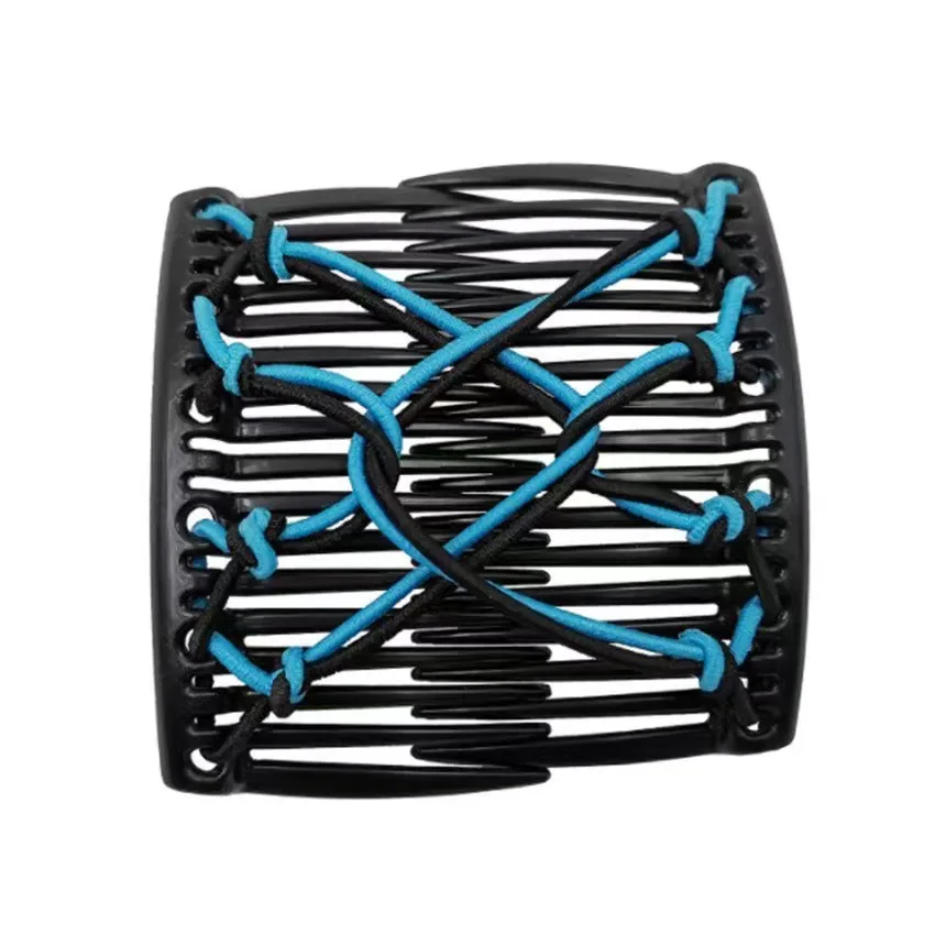 Vintage Creative Magic Hair Comb Elastic Rope Disc Hair Clip For Women Headwear Hair Comb Hair Clip Fashion Hair