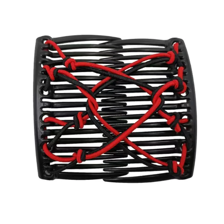 Vintage Creative Magic Hair Comb Elastic Rope Disc Hair Clip For Women Headwear Hair Comb Hair Clip Fashion Hair