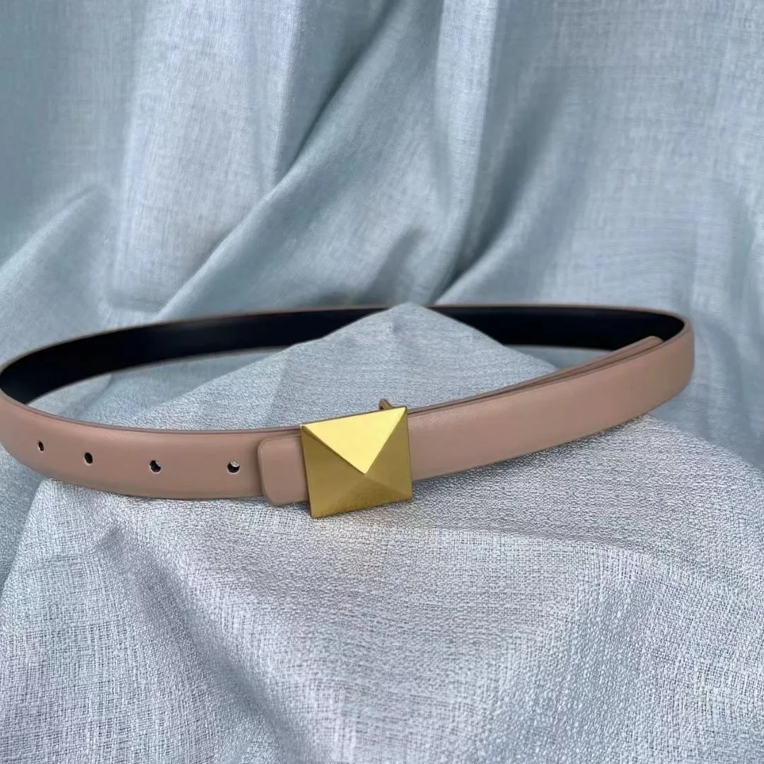 2025 New Luxury Genuine Leather Lady Belt Wide 2.5cm FashiorWomen Belts Designer Metal Belt Female Dress JeansWaistband