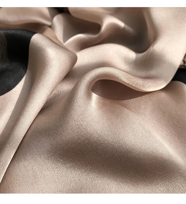 2025 Hangzhou 100% Natural Real Silk Scarf Women Bandana long Scarves Wrap Kerchief Luxury High Quality Hijab Echarpe pashmina