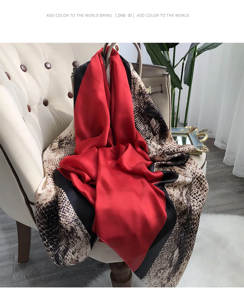2025 Hangzhou 100% Natural Real Silk Scarf Women Bandana long Scarves Wrap Kerchief Luxury High Quality Hijab Echarpe pashmina