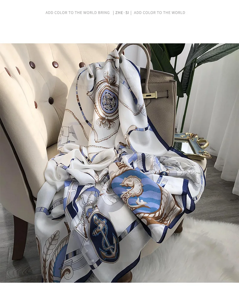 2025 Hangzhou 100% Natural Real Silk Scarf Women Bandana long Scarves Wrap Kerchief Luxury High Quality Hijab Echarpe pashmina