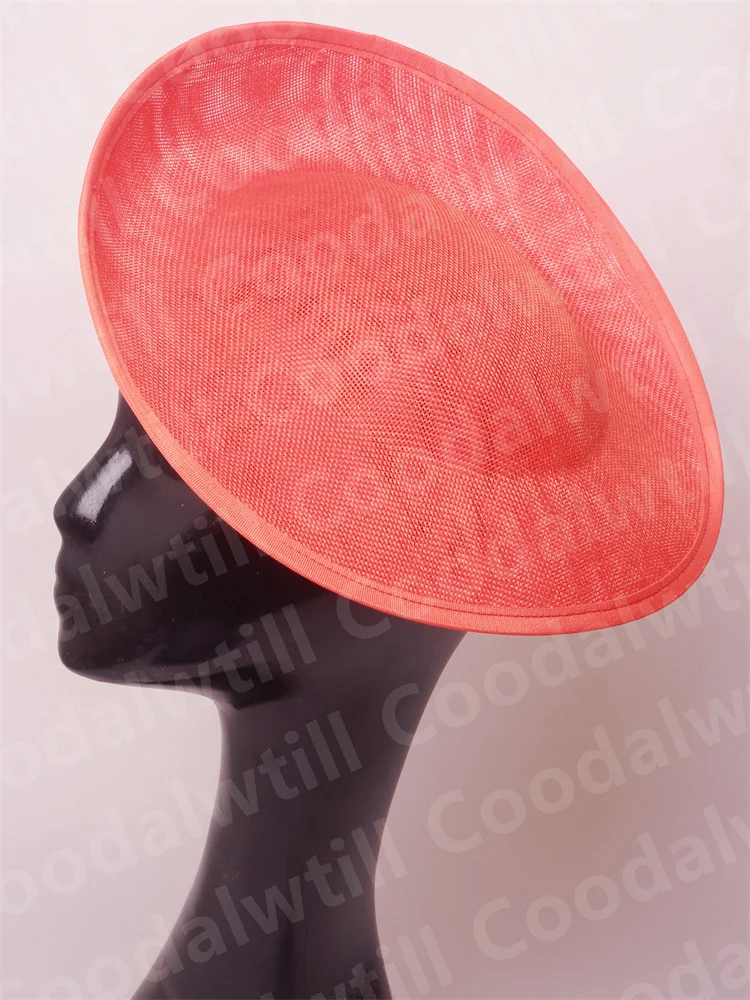 30CM Fascinator Base Make For Women Wedding Fascinator Hat DIY Hair Accessories Ladies Derby Headpiece Bride Millinery Caps