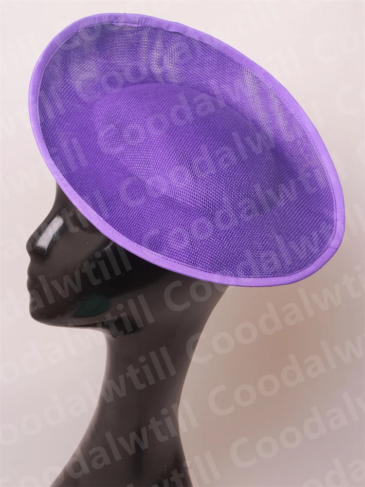 30CM Fascinator Base Make For Women Wedding Fascinator Hat DIY Hair Accessories Ladies Derby Headpiece Bride Millinery Caps