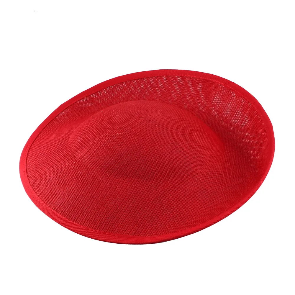 30CM Fascinator Base Make For Women Wedding Fascinator Hat DIY Hair Accessories Ladies Derby Headpiece Bride Millinery Caps