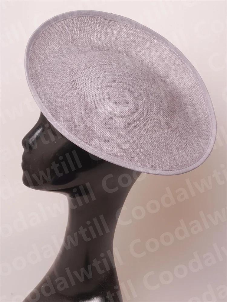 30CM Fascinator Base Make For Women Wedding Fascinator Hat DIY Hair Accessories Ladies Derby Headpiece Bride Millinery Caps
