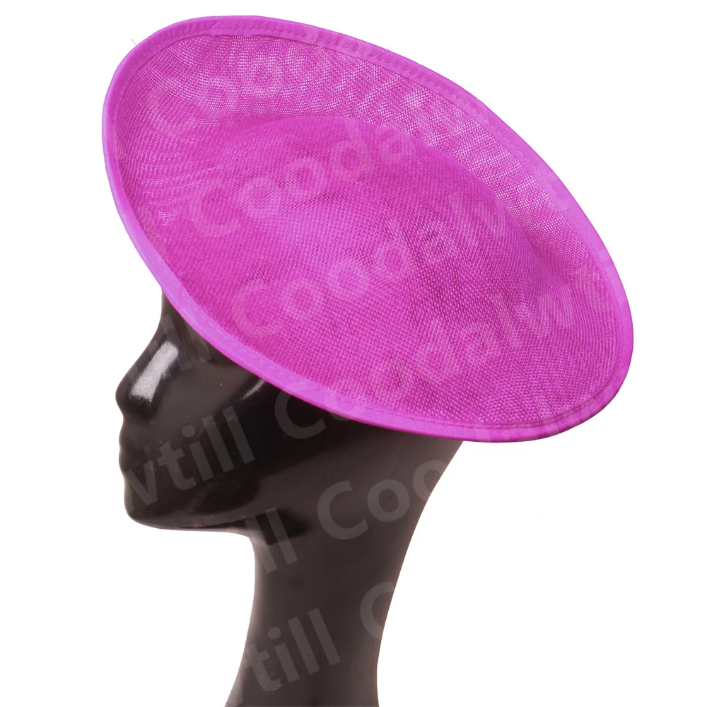 30CM Fascinator Base Make For Women Wedding Fascinator Hat DIY Hair Accessories Ladies Derby Headpiece Bride Millinery Caps