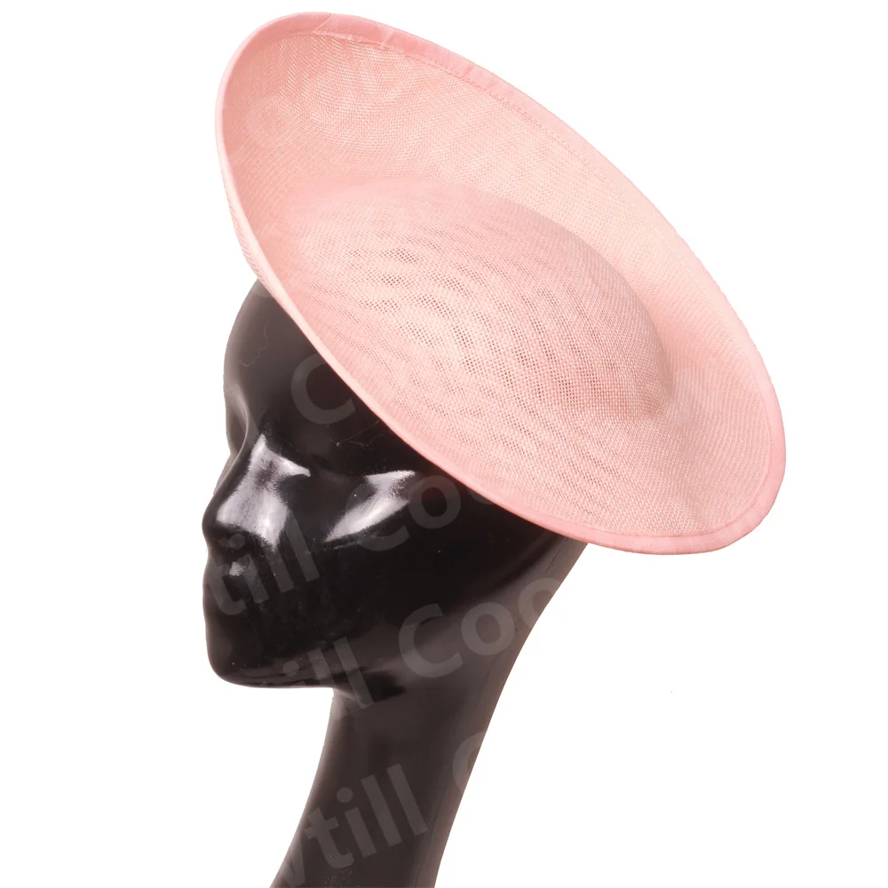 30CM Fascinator Base Make For Women Wedding Fascinator Hat DIY Hair Accessories Ladies Derby Headpiece Bride Millinery Caps