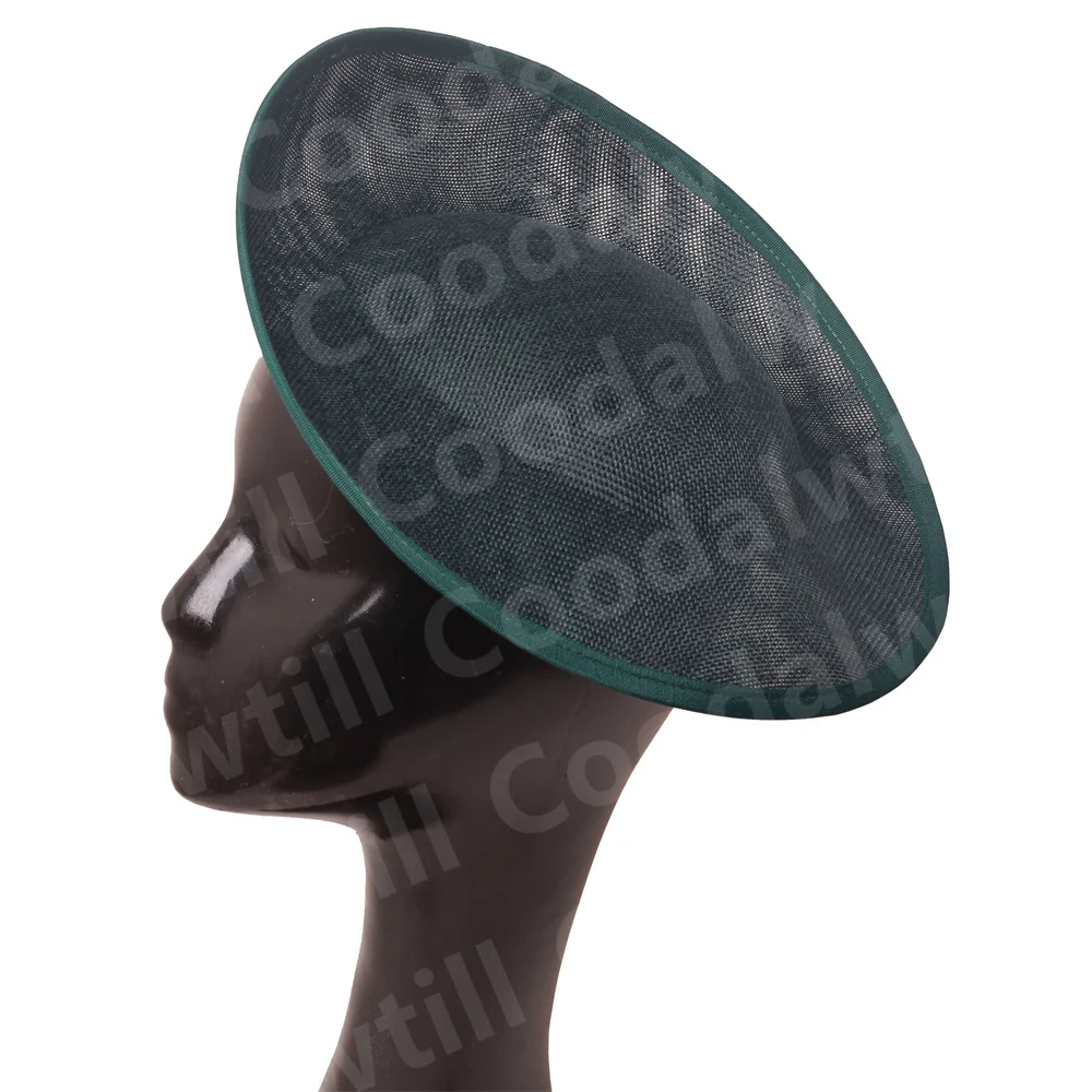 30CM Fascinator Base Make For Women Wedding Fascinator Hat DIY Hair Accessories Ladies Derby Headpiece Bride Millinery Caps