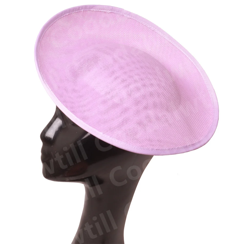 30CM Fascinator Base Make For Women Wedding Fascinator Hat DIY Hair Accessories Ladies Derby Headpiece Bride Millinery Caps