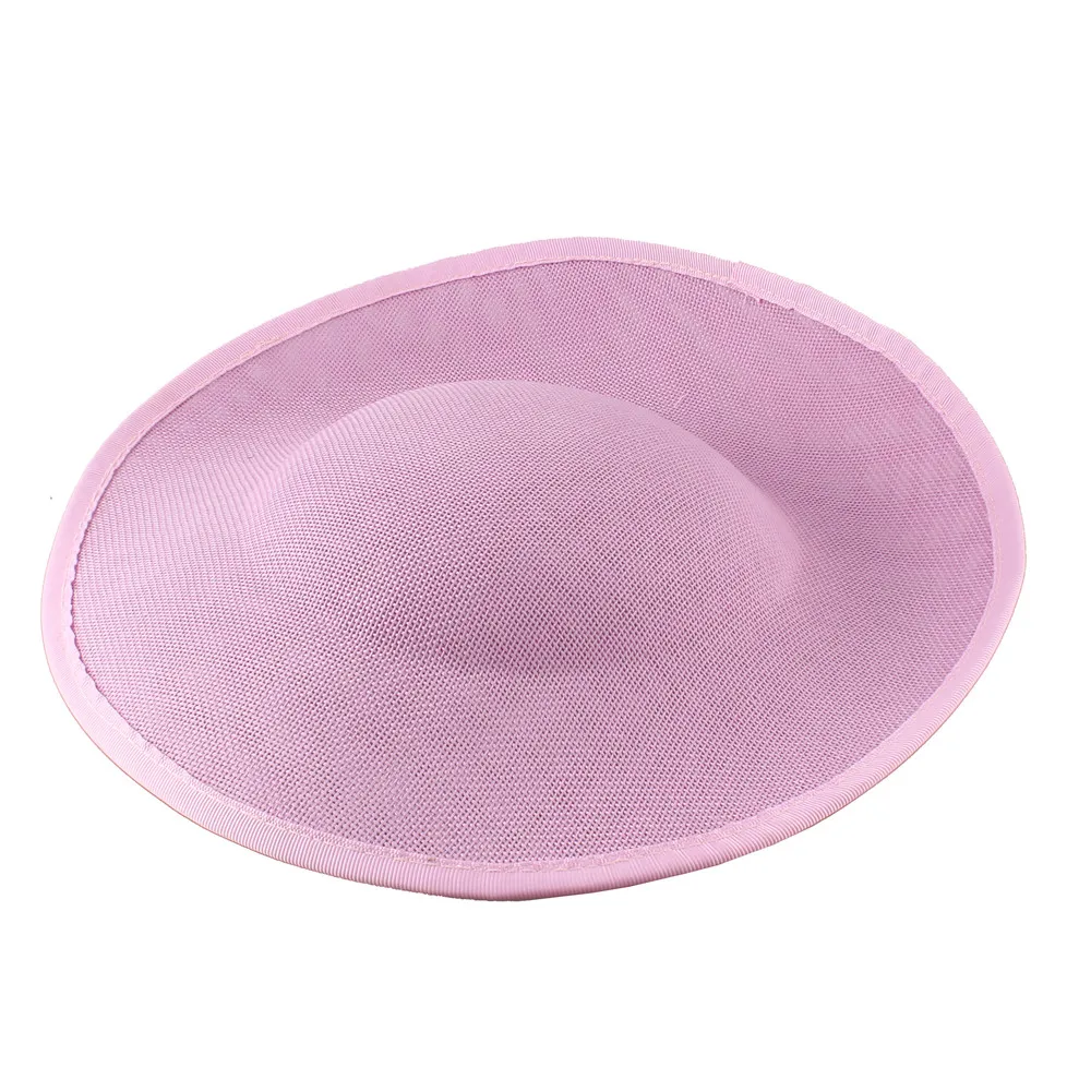 30CM Fascinator Base Make For Women Wedding Fascinator Hat DIY Hair Accessories Ladies Derby Headpiece Bride Millinery Caps