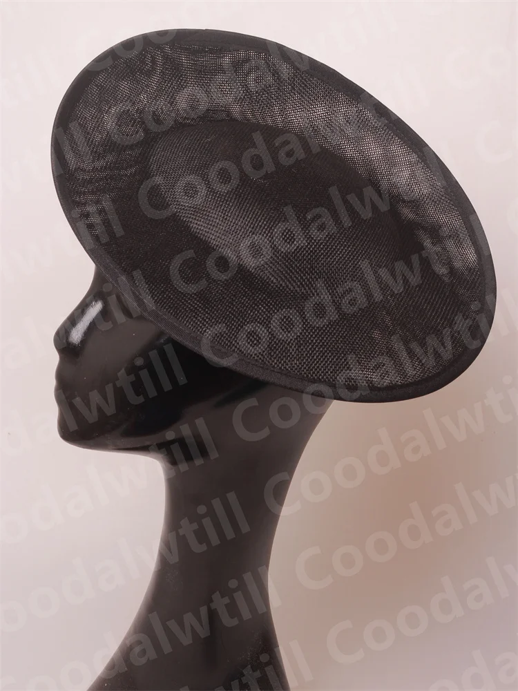30CM Fascinator Base Make For Women Wedding Fascinator Hat DIY Hair Accessories Ladies Derby Headpiece Bride Millinery Caps