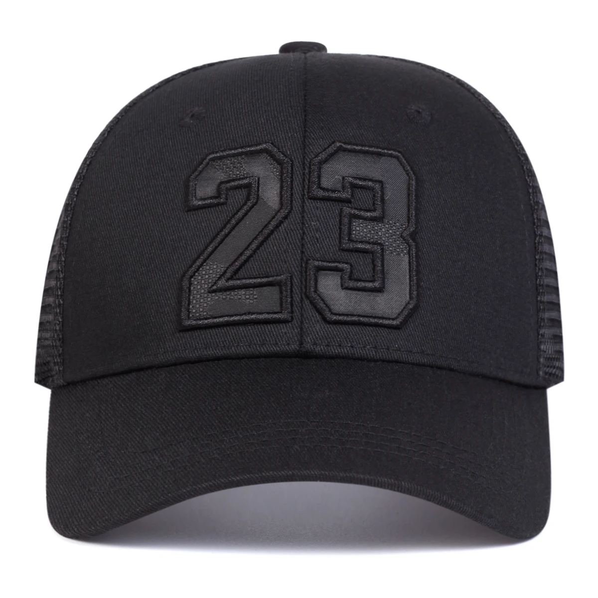Unisex 23 Embroidery Baseball Net Caps Hip Hop Cap Spring Summer Outdoor Adjustable Casual Hats Sunscreen Hat 