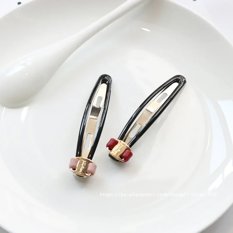 Korean hair accessories, bow, small hair clip, edge clip, straight clip, Japanese and Korean BB clip, bangs clip