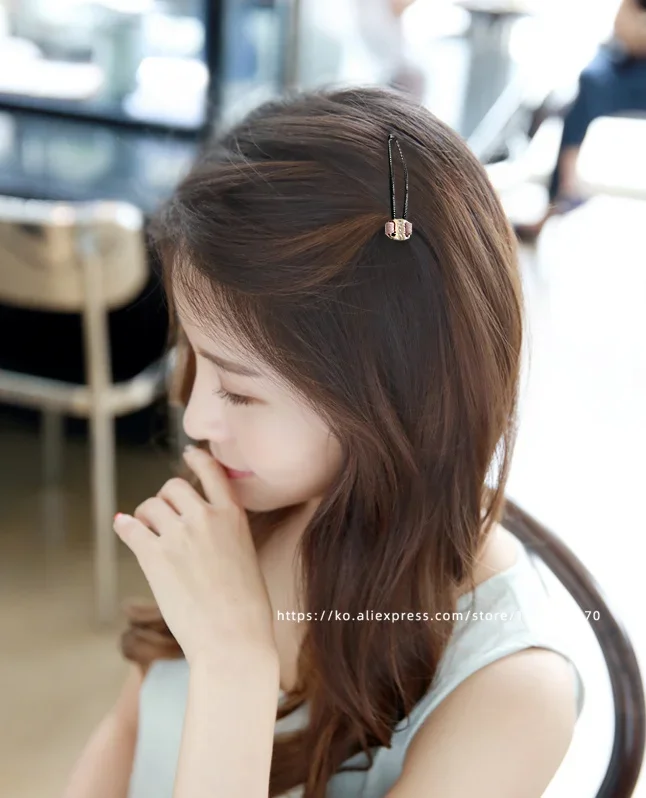 Korean hair accessories, bow, small hair clip, edge clip, straight clip, Japanese and Korean BB clip, bangs clip