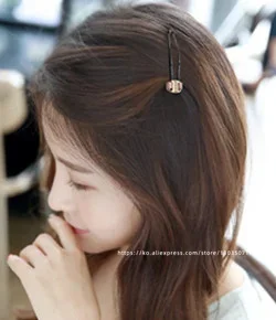 Korean hair accessories, bow, small hair clip, edge clip, straight clip, Japanese and Korean BB clip, bangs clip