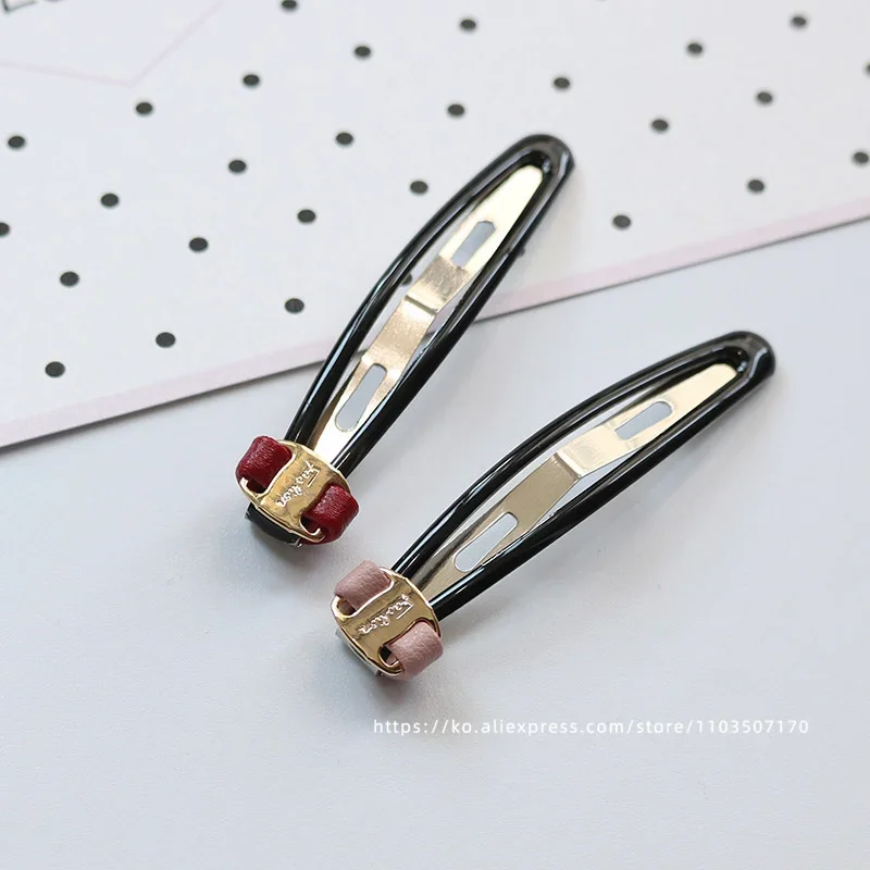 Korean hair accessories, bow, small hair clip, edge clip, straight clip, Japanese and Korean BB clip, bangs clip