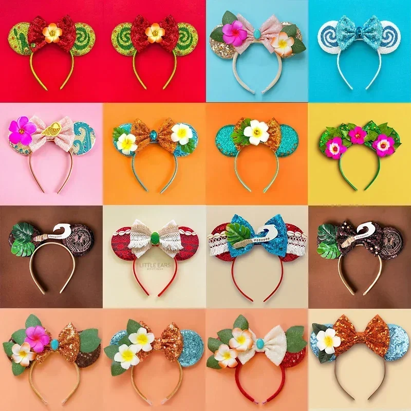 Disney Mary Poppins Hair Accessories Women Handbag Umbrella Ears Headband Girls Fairy Flower Hat Bow Hairband For Kids Festivals