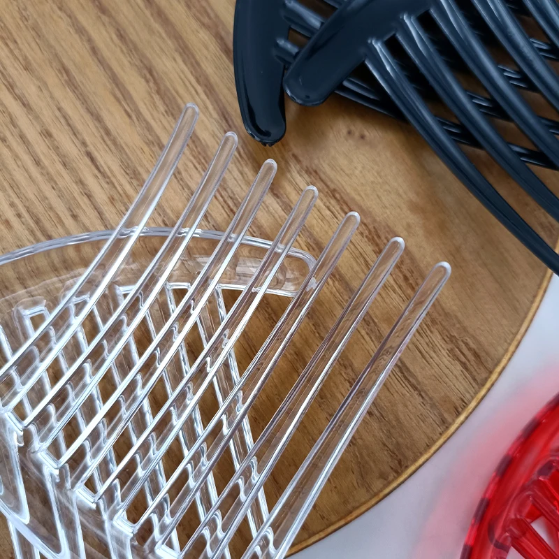 2/8 PCS 7 Teeth PC Material Plastic Hair Combs Headdress Comb with Teeth Insert Comb Lady Hair Accessories