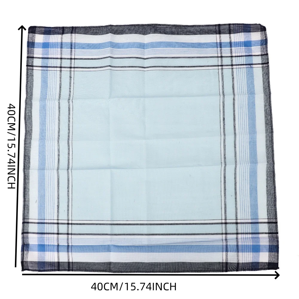 12-Pack Pure Cotton Soft and Comfortable Handkerchiefs, Unisex Handkerchiefs, Wedding Season Gifts, Pocket Towels