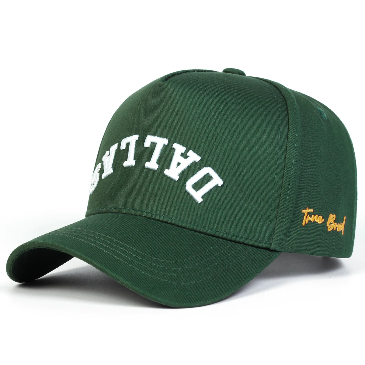 Unisex DALLAS Letter Embroidery Baseball Caps Spring and Autumn Outdoor Adjustable Casual Hats Hip Hop Hat Sunscreen Hat