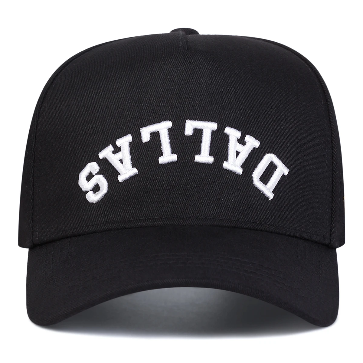 Unisex DALLAS Letter Embroidery Baseball Caps Spring and Autumn Outdoor Adjustable Casual Hats Hip Hop Hat Sunscreen Hat