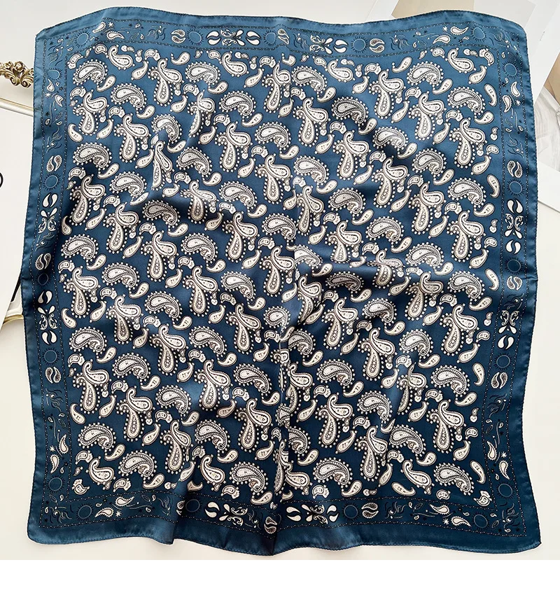 Head Scarf For Women Luxury Square Scarf Bandanna Spring/Summer Headband Hair Scarf Soft Stain Neckerchief For Dress Up You Look