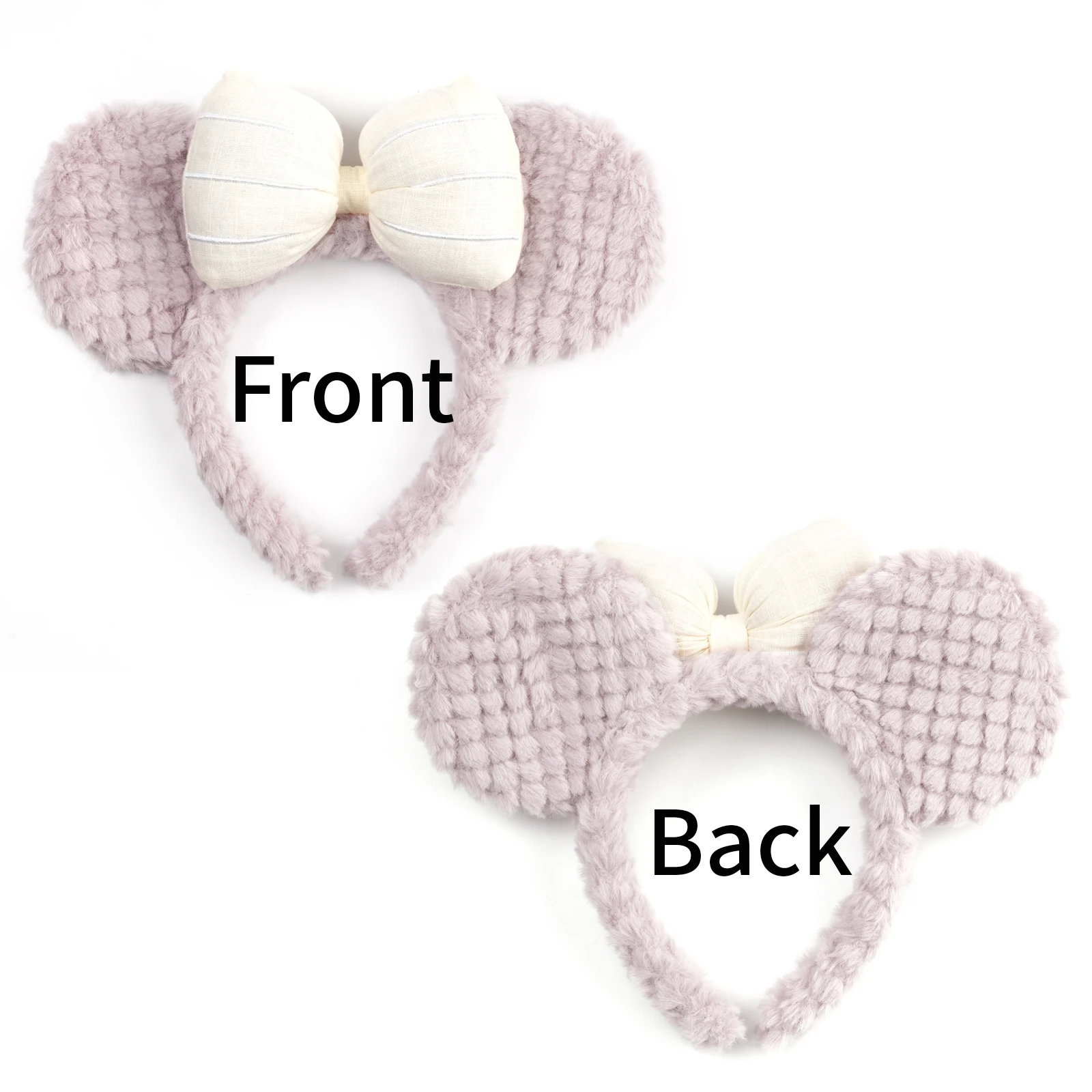 Cute 2026 Mouse Plush Headband Cartoon Face Wash Headwear Cosplay DIY Decoration Christmas Party Cloth Hair Band Adult/Children