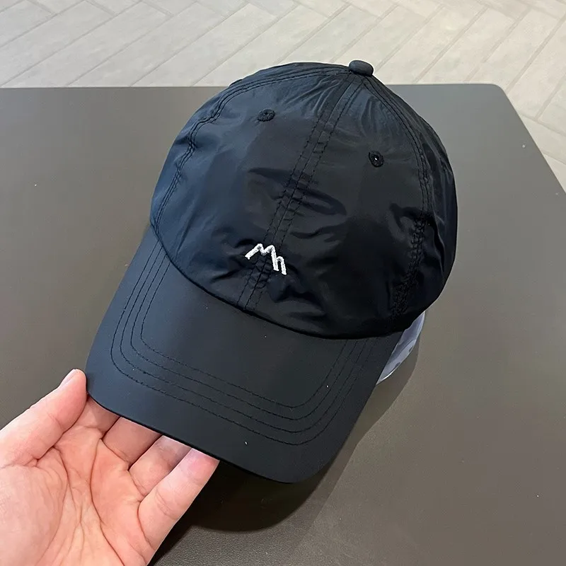 Waterproof Breathable Baseball Cap Solid Color Summer Sports Golf Sun Hat Unisex Casual Dad Hats For Women & Men