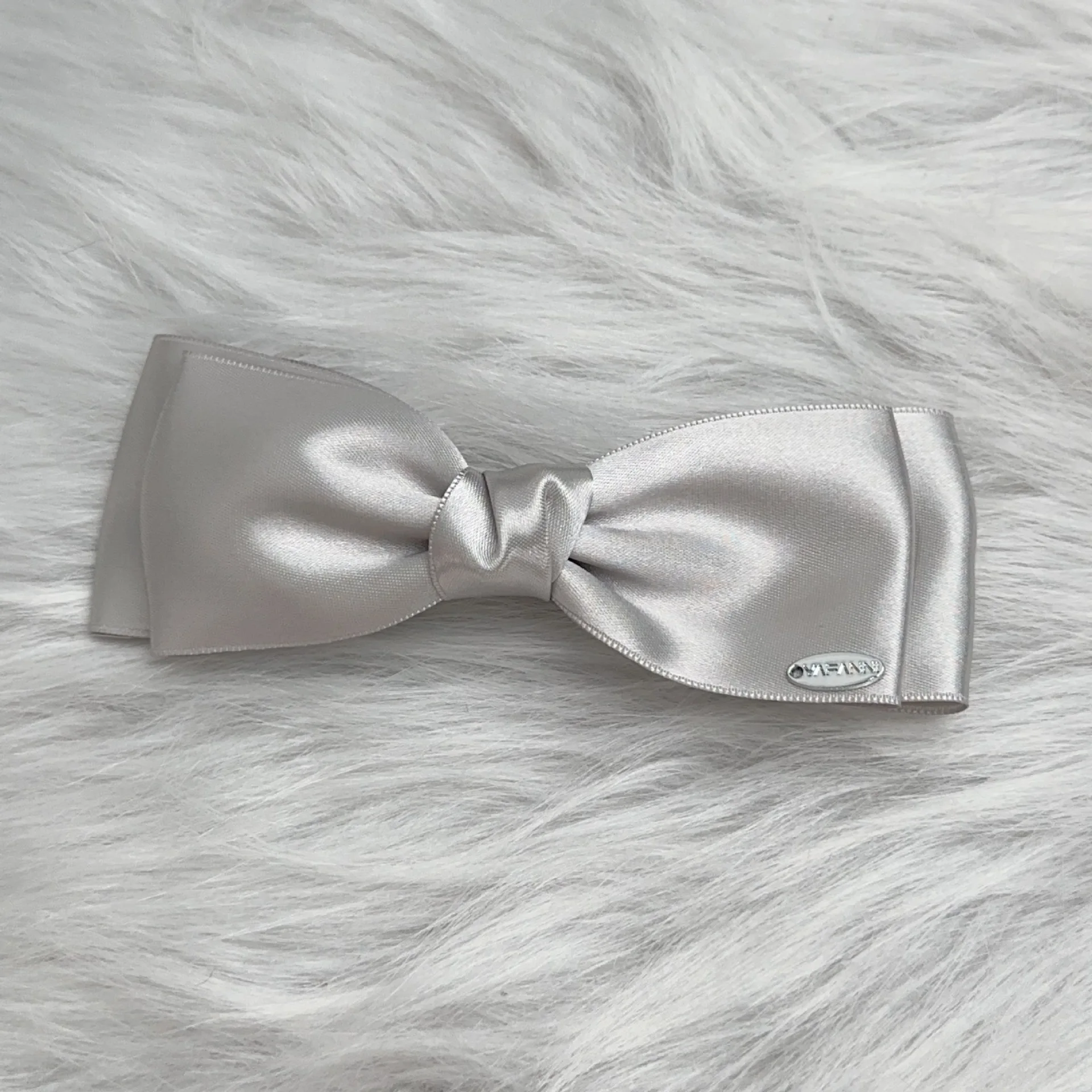 Women's Hair Clip Sweet Style French Double Bow Spring Clip Sweet Hair Stereo Clip Kawaii Hair Accessories Bow Clip Hair Band