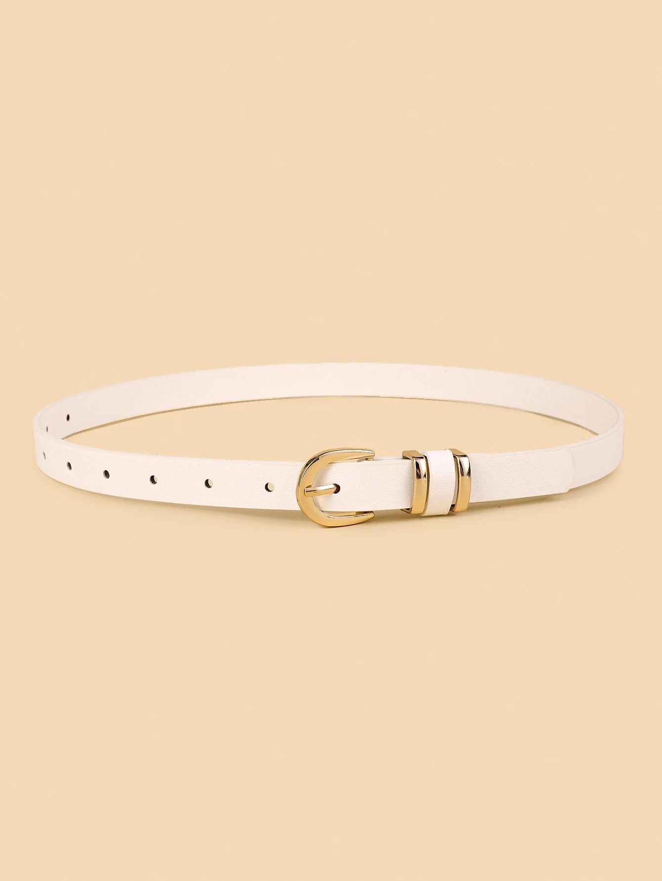 Hot Selling Korean Style Student Fine Jeans dress Belt Pin Buckle PU Belt Decoration