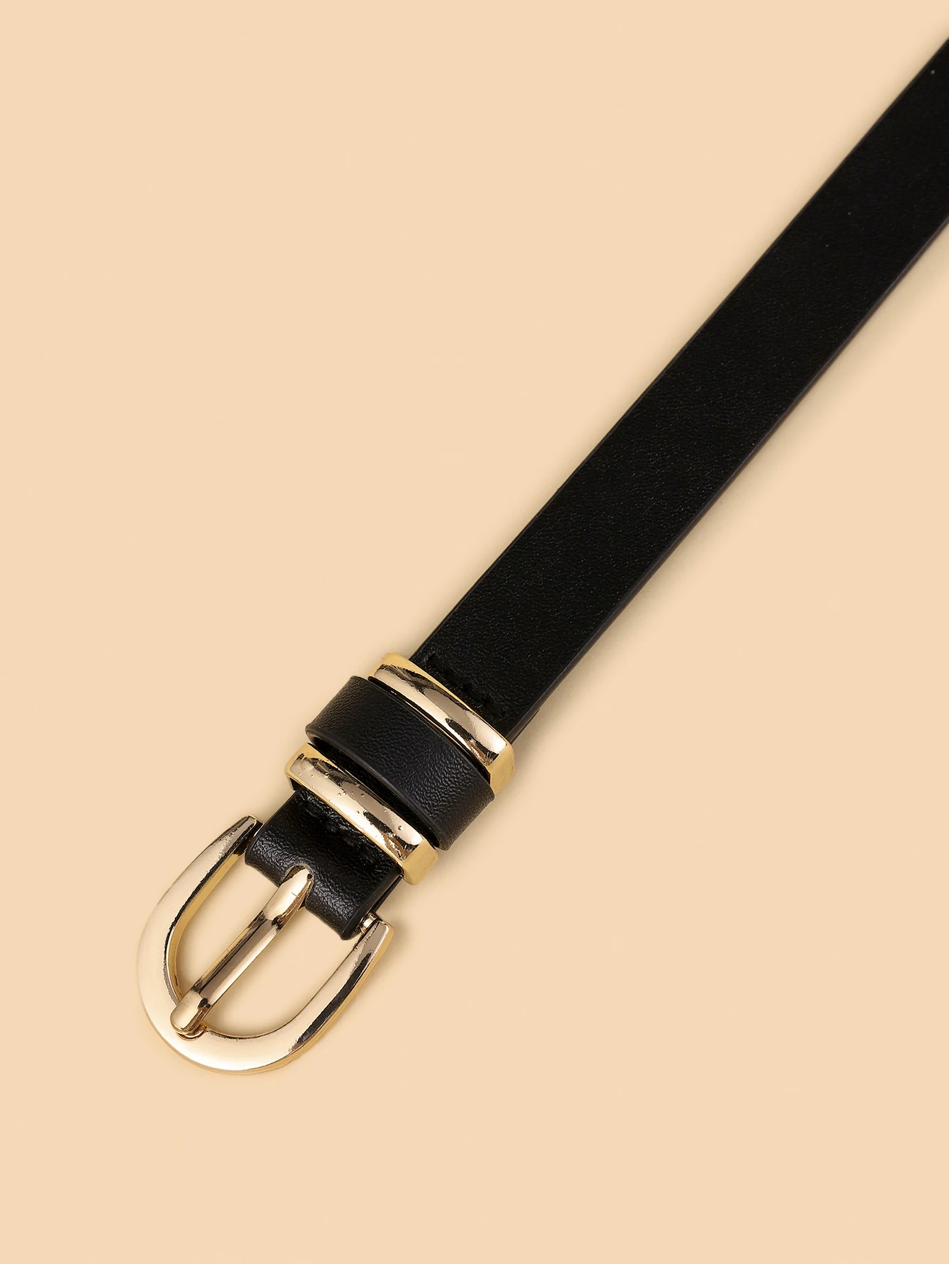 Hot Selling Korean Style Student Fine Jeans dress Belt Pin Buckle PU Belt Decoration