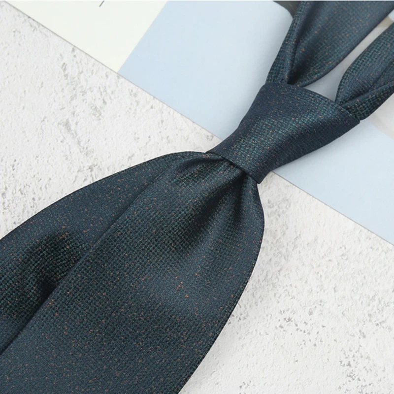2025 New Arrival Brown Necktie Men Business Formal Striped Cartoon Neck Ties 8cm White Green Polka Dot Tie Tuxedo Wedding Cravat