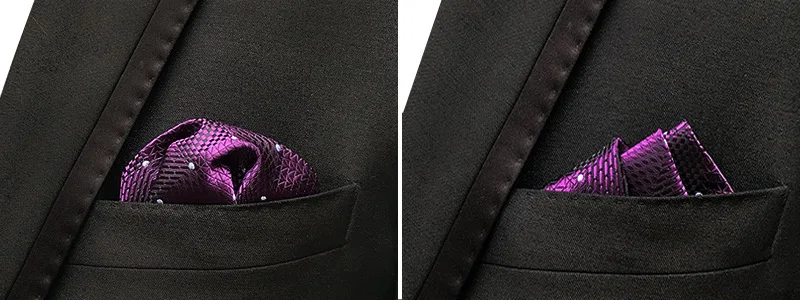 46 Colors Men's Handkerchief Floral Paisley Dot Hankies Hanky Business Pocket Square Chest Towel 25*25CM