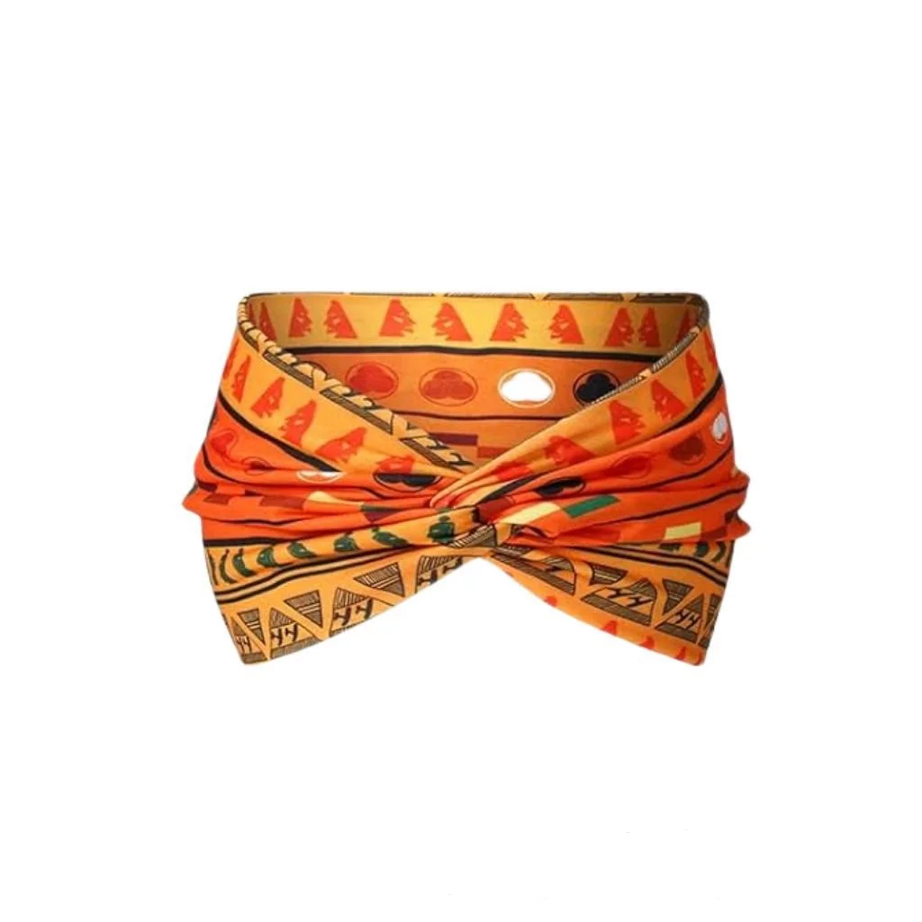 Widening High Strength Bohemian Yoga Sports Headband African Style Headband