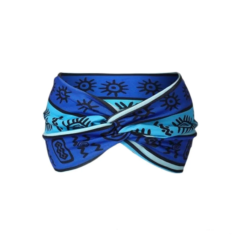 Widening High Strength Bohemian Yoga Sports Headband African Style Headband